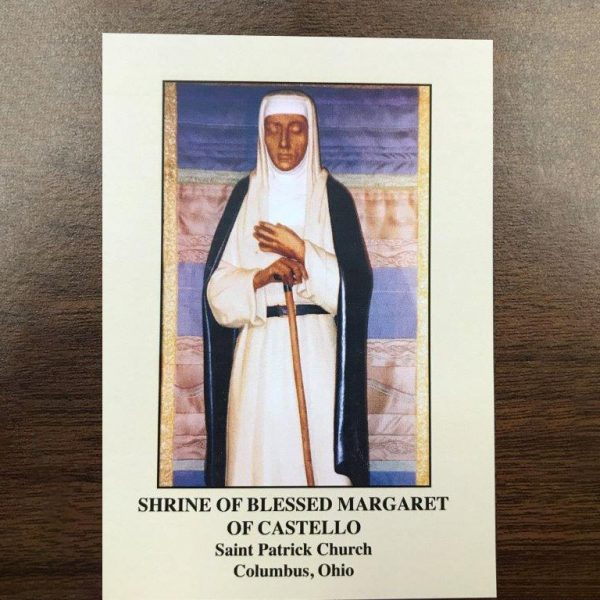 Holy Card-Shrine of the Blessed Margaret