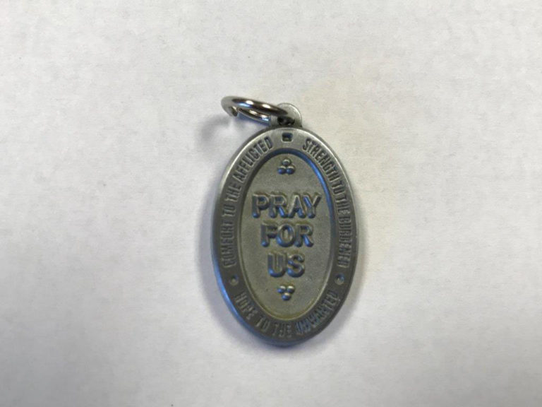 Pewter Medal Saint Margaret of Castello